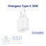 CHARGEUR TYPE C 20W COMPATIBLE - neuf - DHB Services