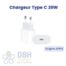 CHARGEUR TYPE C 20W ORIGINE APPLE - neuf - DHB Services